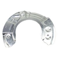 Spritzblech Bremsscheibe Vorderachse links Aluminium...