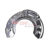 Splash plate brake disc front right METZGER for BMW 5