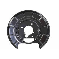 Spray Plate Brake Disc rear left sheet steel METZGER for...