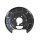 Brake disc splash guard rear left METZGER for PEUGEOT 406 (8B)