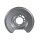 Brake disc splash guard, rear right METZGER for VOLVO 240 (P242)