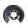 Splash plate rear brake disc METZGER for FORD MONDEO III