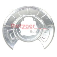 Splash plate brake disc rear left METZGER for BMW X5