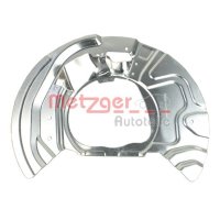 Splash plate brake disc front left METZGER for BMW X5