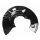 Splash guard front right brake disc METZGER for MERCEDES E-KLASSE (W210)