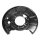 Spray Plate Brake Disc rear left sheet steel METZGER for e.g. MB S-CLASS