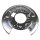 Brake disc splash guard, rear right METZGER for LAND ROVER DISCOVERY