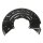 Brake disc splash guard front left METZGER for VW GOLF VI