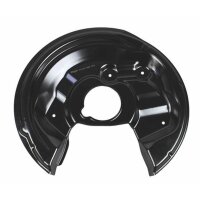 Spritzblech Bremsscheibe hinten links Aluminium METZGER...