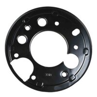 Spritzblech Bremsscheibe hinten rechts Stahlblech METZGER...