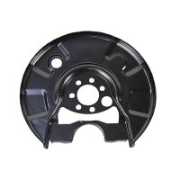 Spray Plate Brake Disc rear left sheet steel METZGER for...