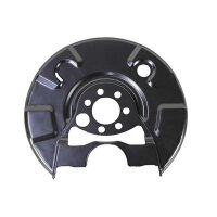 Spray Plate Brake Disc rear left sheet steel METZGER for...