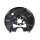 Spray Plate Brake Disc rear left sheet steel METZGER for e.g. VW GOLF