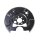 Brake disc splash guard rear left METZGER for VW GOLF II