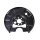 Spray Plate Brake Disc rear right sheet steel METZGER for e.g. VW GOLF