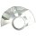 Brake disc splash guard front left METZGER for MAZDA 6 Station