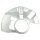 Splash plate front right brake disc METZGER for MAZDA 6 Station