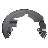 Spritzblech Bremsscheibe vorne rechts Stahlblech METZGER...