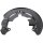 Splash plate front right brake disc METZGER for FORD FOCUS III