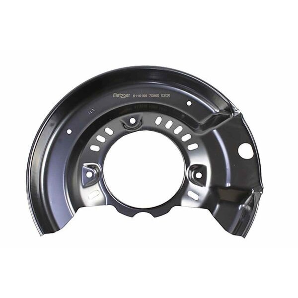 Brake disc splash guard front left METZGER for TOYOTA YARIS (_P1_)