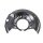 Brake disc splash guard front left METZGER for TOYOTA YARIS (_P1_)