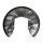 Brake disc splash guard rear left METZGER for AUDI A6 C6