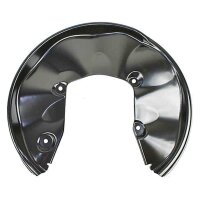 Spray Plate Brake Disc rear right sheet steel METZGER for...