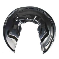 Spritzblech Bremsscheibe hinten links Aluminium METZGER...