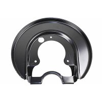 Brake disc splash guard rear left METZGER for VW GOLF IV
