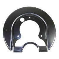 Spray Plate Brake Disc rear right sheet steel METZGER for...
