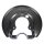 Spray Plate Brake Disc rear right sheet steel METZGER for e.g. VW GOLF