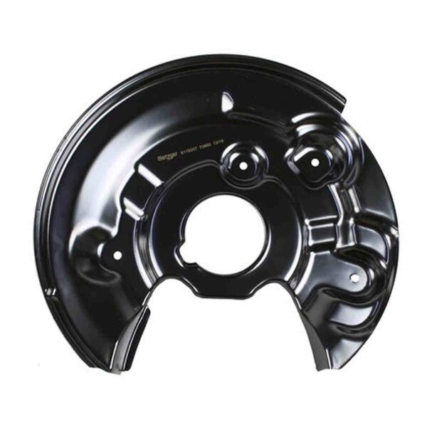 Brake disc splash guard rear left METZGER for VW SCIROCCO III