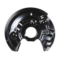 Spray Plate Brake Disc rear left sheet steel METZGER for...