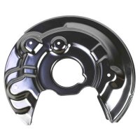 Spray Plate Brake Disc rear left sheet steel METZGER for...