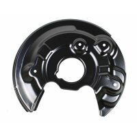 Spray Plate Brake Disc rear right sheet steel METZGER for...