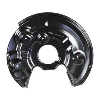 Spray Plate Brake Disc rear right sheet steel METZGER for...