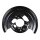 Brake disc splash guard rear left METZGER for VW CRAFTER 30-50