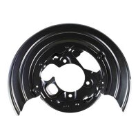 Spritzblech Bremsscheibe hinten rechts Stahlblech METZGER...