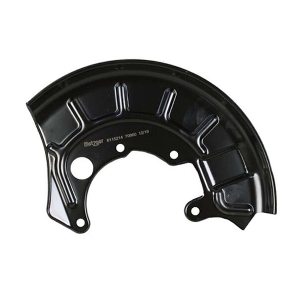 Splash plate front right brake disc METZGER for VW GOLF III