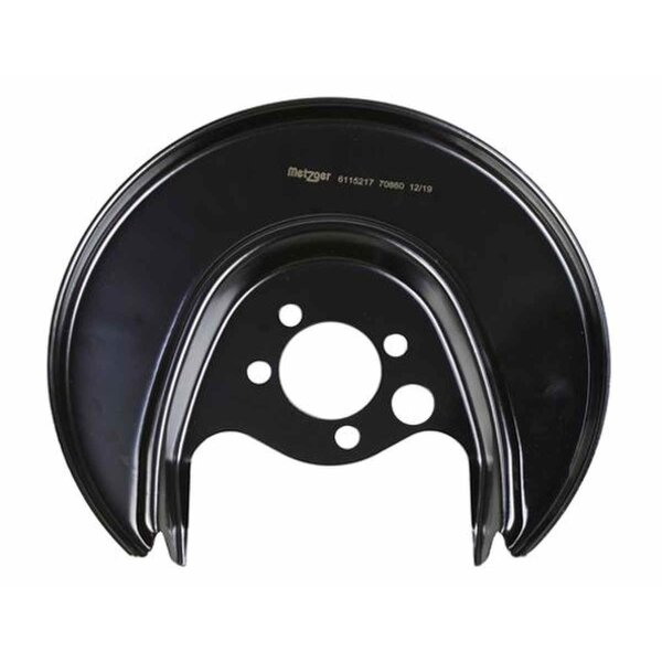 Spray Plate Brake Disc rear left sheet steel METZGER for SEAT CORDOBA and others