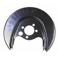 Spray Plate Brake Disc rear left sheet steel METZGER for...