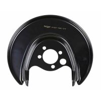 Brake disc splash guard rear left METZGER for SEAT...