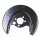 Spray Plate Brake Disc rear left sheet steel METZGER for SEAT CORDOBA and others