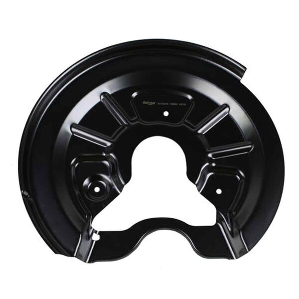 Brake disc splash guard rear left METZGER for SKODA OCTAVIA II