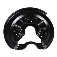 Spritzblech Bremsscheibe hinten links Stahlblech METZGER...