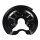 Brake disc splash guard rear left METZGER for SKODA OCTAVIA II