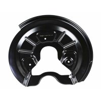 Spray Plate Brake Disc rear right sheet steel METZGER for...