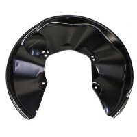 Spray Plate Brake Disc rear left sheet steel METZGER for...