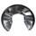 Brake disc splash guard, rear right METZGER for AUDI A4 B6