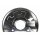 Splash plate front right brake disc METZGER for VOLVO S40 I